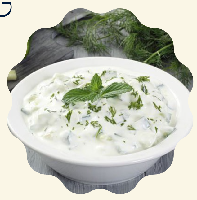 GURKEN SALAT MIT JOGHURT 